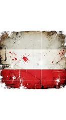 Fototapeta premium Grunge Austria Flag.