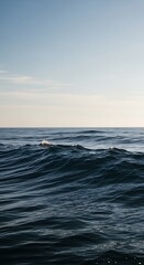 Obraz premium Ocean Waves Vertical.