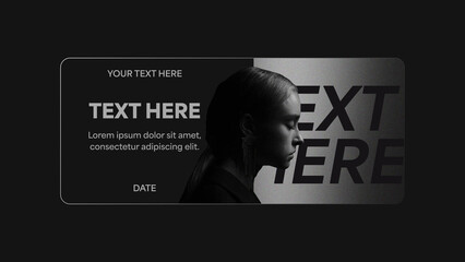 Neon Frost Modern Title Cards – Vibrant Gradient Glass UI Animation with Soft Glow Effects for Corporate Presentations, Branding Promos and Social Media Content