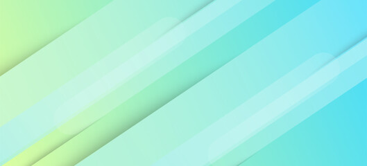Obraz premium Banner background. colorful.green and blue abstract. diagonal. eps 10