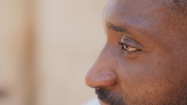 Preparation for competitive athletic events. Concentrated competitor gearing up for contest. Dedicated athlete concentrating fully in anticipation of upcoming challenging competition