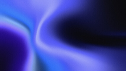 Abstract blue and purple light grainy gradient shape texture background