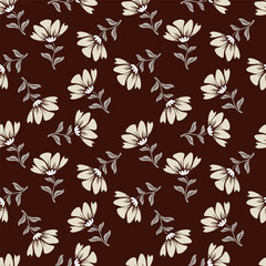 Fototapeta premium seamless floral pattern