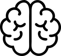 motivational including brain focus icon