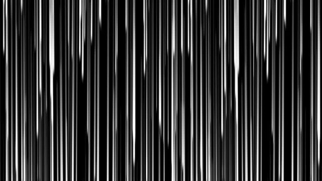 glitch lines black white noise static distortion vertical abstract barcode texture signal error digital effect vhs retro cyberpunk