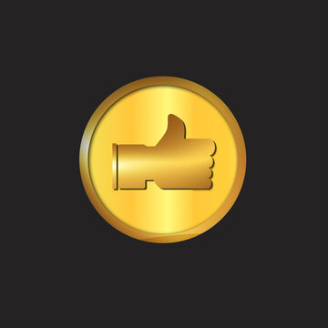 tumbs sign gold