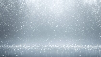 Obraz premium Sparkling Snowy Night City Lights Scenery