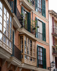 Obraz premium Palma de Mallorca Street View