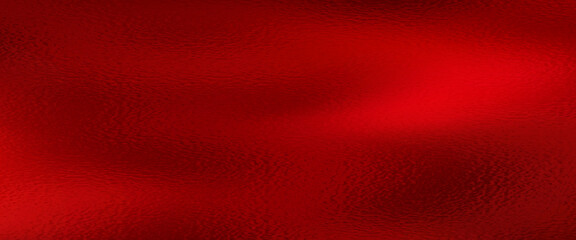 Vector red foil texture background. Abstract gradient bright and shiny light reflection rough texture surface. Vector illustration for background, backdrop, web, wallpaper, print and design artwork. © Rizqi