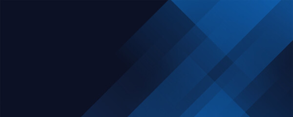Blue black abstract background geometry shine and layer element vector for presentation design. Suit for business, corporate, institution, party, festive, seminar, and talks