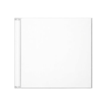 Minimalist Blank CD Case for Design Use