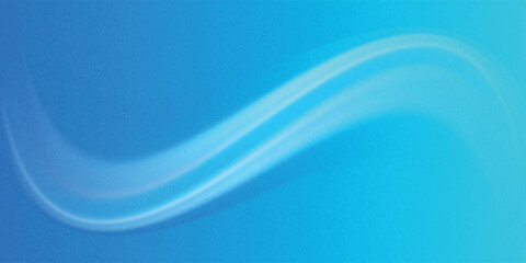 Fototapeta premium Blue waves with a fresh aroma. Waves showing a stream of clean fresh air. Vector illustration.