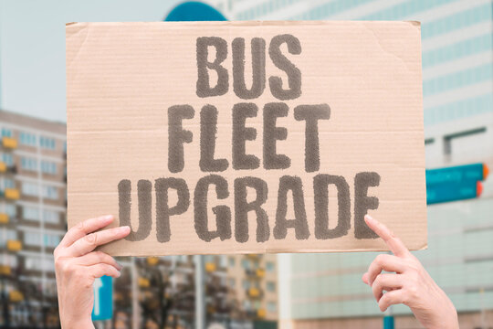 "Bus Fleet Upgrade" Upgrading a city bus fleet to electric vehicles requires careful planning and significant investment. EBUS. UPGRADE. FLEET. INVEST. TRANSIT.