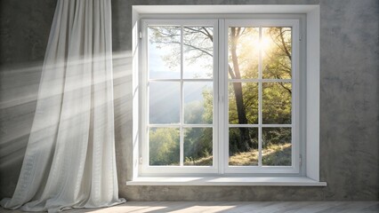 Fototapeta premium window in the sky