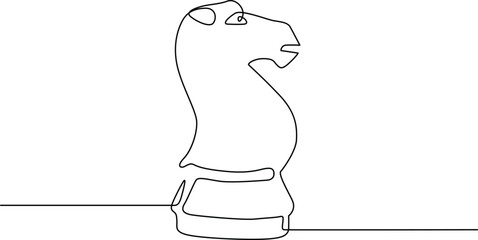 A detailed line drawing of a chess piece, specifically a rook, standing on a checkered board Vector © Servo Graphics