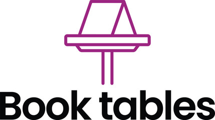 book tables.