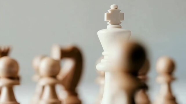 Chess moves are detailed as players focus on making strategic decisions. The chess board reveals the importance of each piece in the game