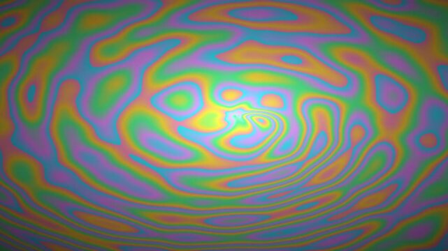 Entering a swirling colorful abstract flow