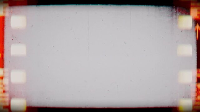 Retro Monitor Screen, Film Frame Overlay, High Saturated Analog Screen Effect.