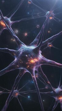 Cosmic String Visualization: Abstract Space Network