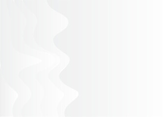 Naklejka premium Minimal White Abstract Gradient Background