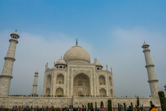 Taj Mahal in Agra Uttar Pradesh is a top tourism attraction of India and is a Mausoleum of Love
