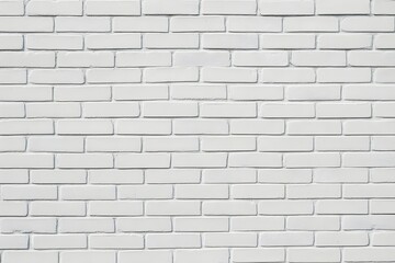 A white brick wall with a clean and modern design
