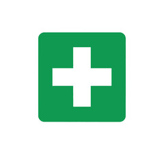 Obraz premium Essential Medical Emblem: Healthcare Symbol Depicting Urgent Aid and Emergency Assistance for