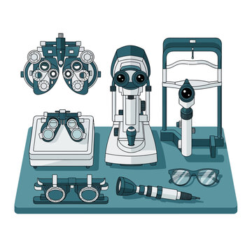 Essential Ophthalmic Instruments Illustrated: A Comprehensive View of Eye Care Equipment
