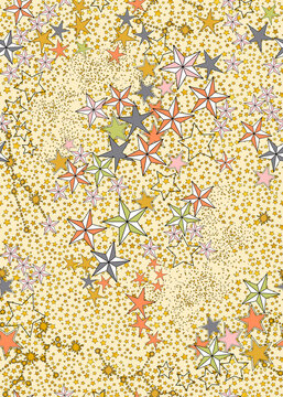 seamless fashion geometric pattern. ethnic emboidery stripes. Abstract star pattern. colorful dots