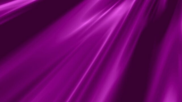 beautiful shiny deep purple claret fuchsia silky flowing silk satin fabric blowing elegantly in the wind, dramatic luxurious animated 4K backdrop