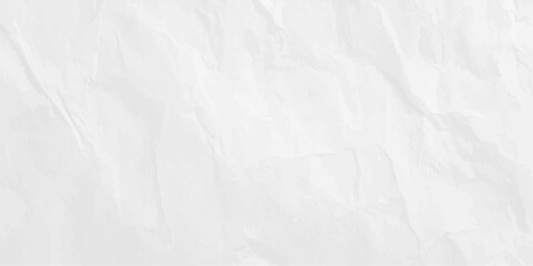Naklejka premium Crumpled white paper texture background with organic shadows and creased surface for minimalist graphic design mockup