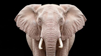 Obraz premium the rare white elephant