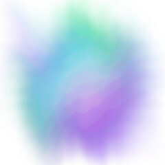 Obraz premium An abstract wavy iridescent blob burst splatter transparent design element.