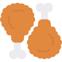 Fried Chicken Icon