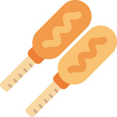 Corn dog Icon
