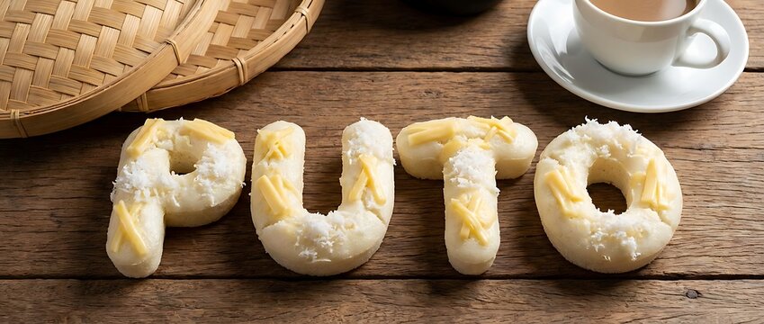 Traditional Filipino Puto Steamed Rice Cakes Spelling Name