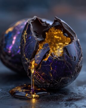 Hyperrealistic macro shot of a single craft beer can