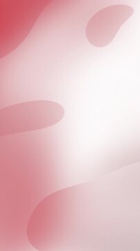 Abstract background animation featuring soft, fluid, organic shapes in a pink and white gradient. Designed for background animation and digital content, it offers a clean and modern aesthetic.