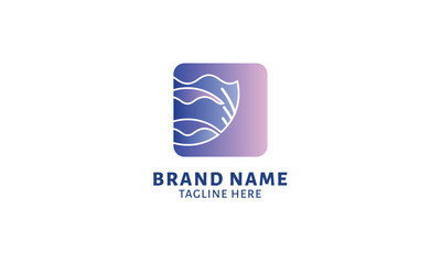 Creative Logo Template Design, unique suitable symbol technology for digital brands