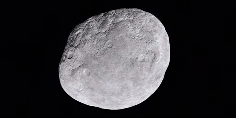 Lysithea Jupiter Moon - Lysithea is a small, irregular prograde moon of Jupiter, discovered on July 6, 1938, at Mount Wilson Observatory. © Catmando