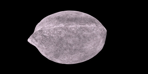 Thebe Jupiter Moon - Thebe is one of the four known small moons that orbit closer to Jupiter than the four vastly larger Galilean moons. © Catmando