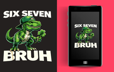 St_Pat_Trex_Dino_St_Patricks_Day_12_positioned © teecool