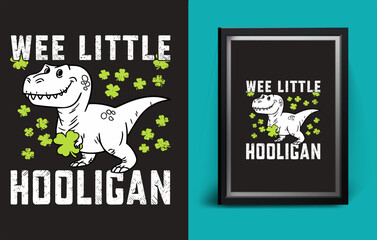 St_Pat_Trex_Dino_St_Patricks_Day_34_positioned © teecool