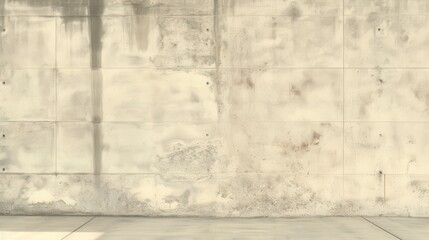 Fototapeta premium Neutral Textured Concrete Wall with Subtle Imperfections and Marks