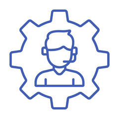 Obraz premium Customer support Icon