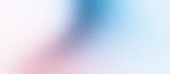 Purple blue pink subtle blur, grainy gradient background, abstract noise texture shape, light backdrop for header, poster, banner or wallpaper design