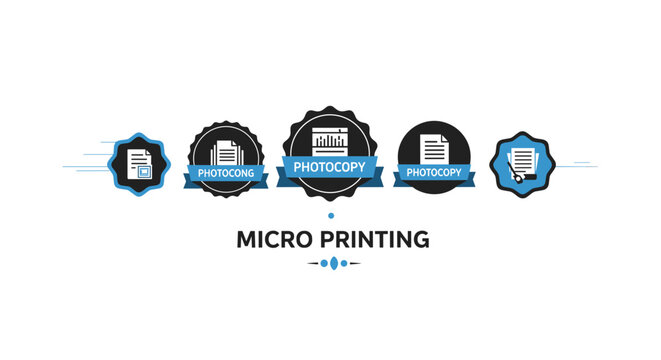 Micro Printing Technology and Security Features.