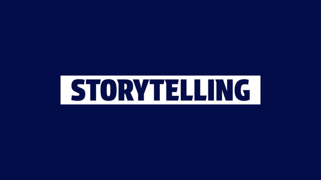 Storytelling Text Animations