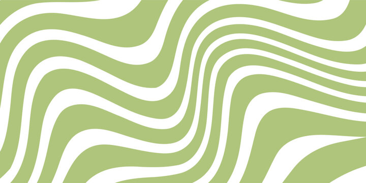 Set of abstract wavy seamless patterns in y2k style. Trendy retro psychedelic backgrounds in 90s, 00s style. Hippie, trippy patterns with waves and organic shapes